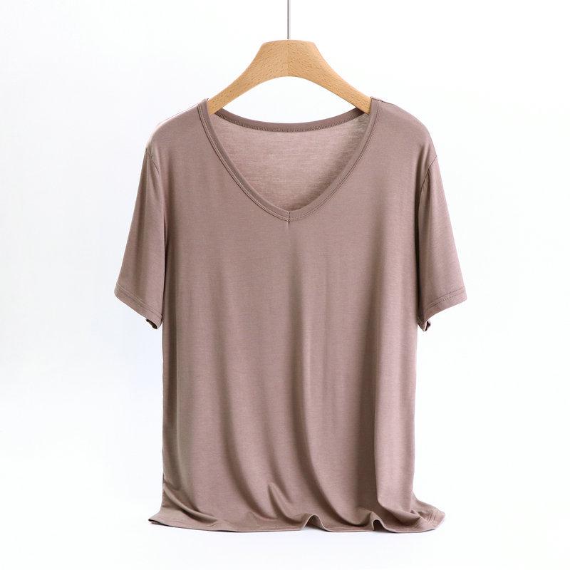 Modal Women s V-Neck Slimming Short Sleeve Top - Versatile, Lightweight, Plus Size Available 6XL
Modal Women s V-Neck Slimming Short Sleeve Top - Versatile, Lightweight, Plus Size Available 6XL