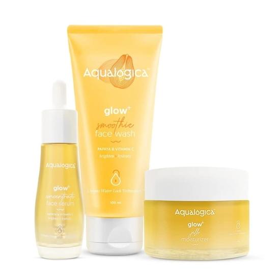 Aqualogica All In One Essentials Kit для умывания лица (100г) | Сыворотка для лица (3Oмл) | Увлажняющий гель (50г)
Aqualogica All In One Essentials Kit для умывания лица (100г) | Сыворотка для лица (3Oмл) | Увлажняющий гель (50г)