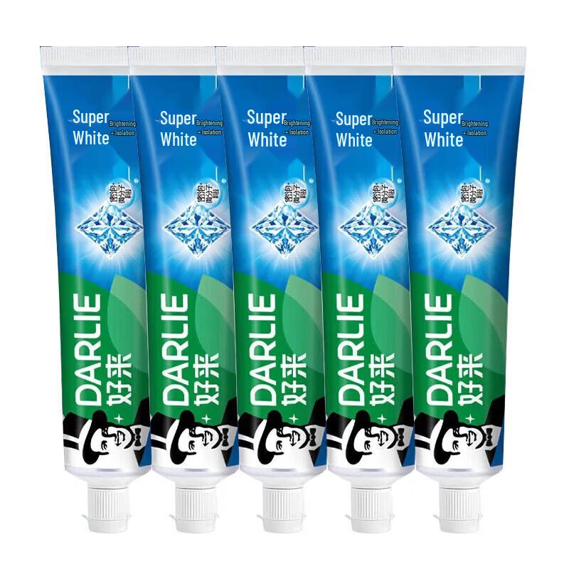 DARLIE Ultra White & Fresh Breath Fluoride Toothpaste 5-Pack
DARLIE Ultra White & Fresh Breath Fluoride Toothpaste 5-Pack