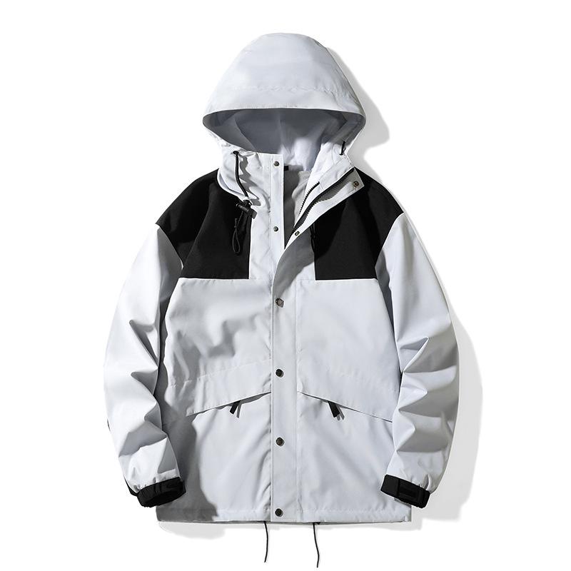 Високоякісний весняно-осінній вуличний вітрозахисний куртка для пари - повсякденний колірний блок, вітрозахисний та водонепроникний, модний тренд з капюшоном XS
Високоякісний весняно-осінній вуличний вітрозахисний куртка для пари - повсякденний колірний блок, вітрозахисний та водонепроникний, модний тренд з капюшоном XS