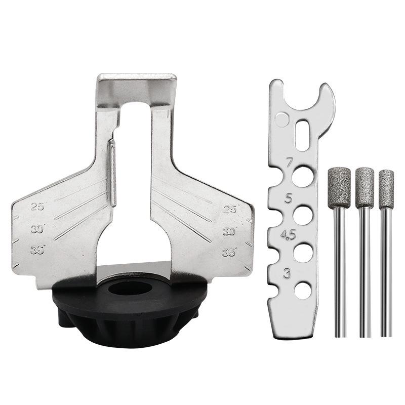 Электрическая цепная шлифовальная насадка для зубьев пилы - Аксессуар для электроинструмента
Электрическая цепная шлифовальная насадка для зубьев пилы - Аксессуар для электроинструмента