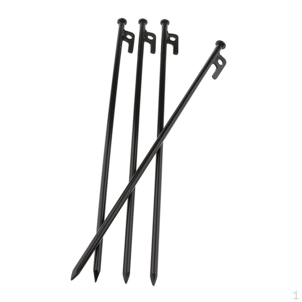 4 Metal Universal Pegs Nail Stakes for Camping Gardening 40cm
4 Metal Universal Pegs Nail Stakes for Camping Gardening 40cm