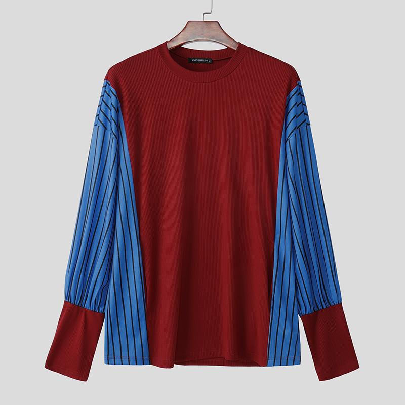 INCERUN Мужские повседневные пуловеры с длинным рукавом и цветочным принтом в стиле пэчворк S вино красного
INCERUN Мужские повседневные пуловеры с длинным рукавом и цветочным принтом в стиле пэчворк S вино красного