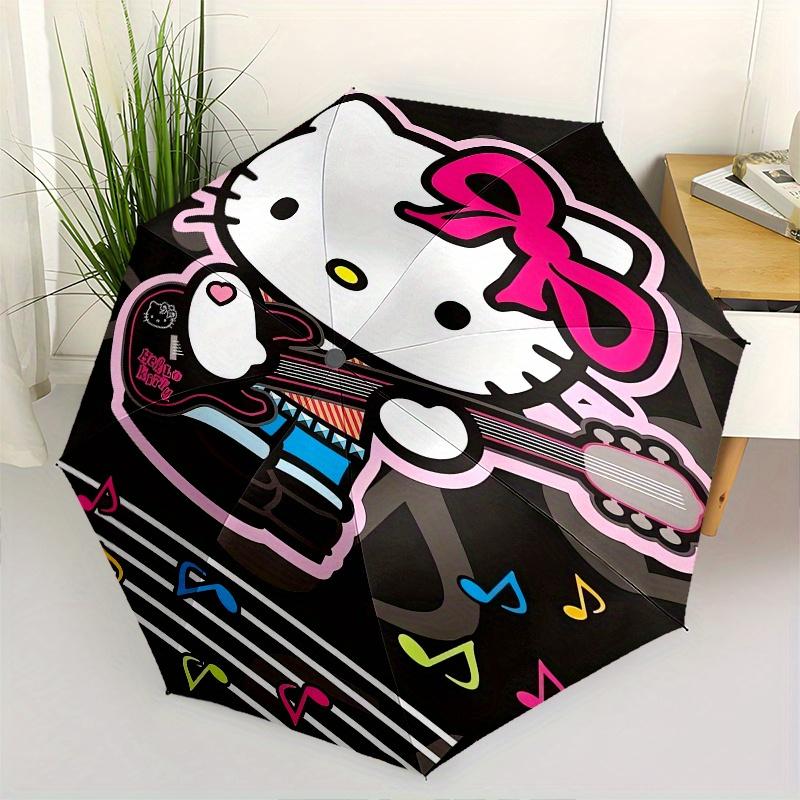 Hello Kitty,Guitarist Automatic Folding Umbrella Simple 8 Rib Design, Bright Cartoon Pattern, Durable Iron Frame, Suitable For Travel, Outdo
Hello Kitty,Guitarist Automatic Folding Umbrella Simple 8 Rib Design, Bright Cartoon Pattern, Durable Iron Frame, Suitable For Travel, Outdo