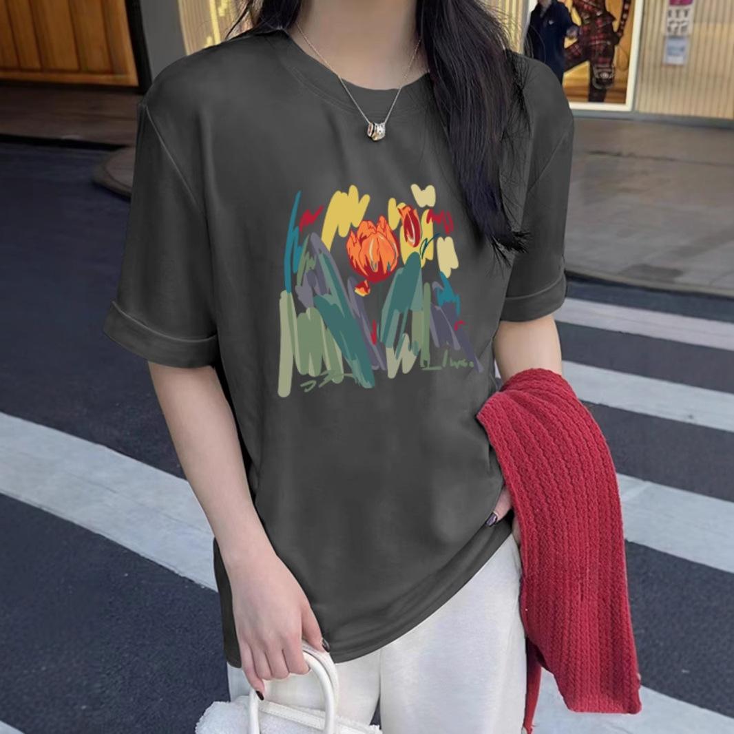 White inner cotton shoulder short-sleeved T-shirt women s 2025 spring and autumn new European goods large version long top bottoming shirt M XXXL
White inner cotton shoulder short-sleeved T-shirt women s 2025 spring and autumn new European goods large version long top bottoming shirt M XXXL