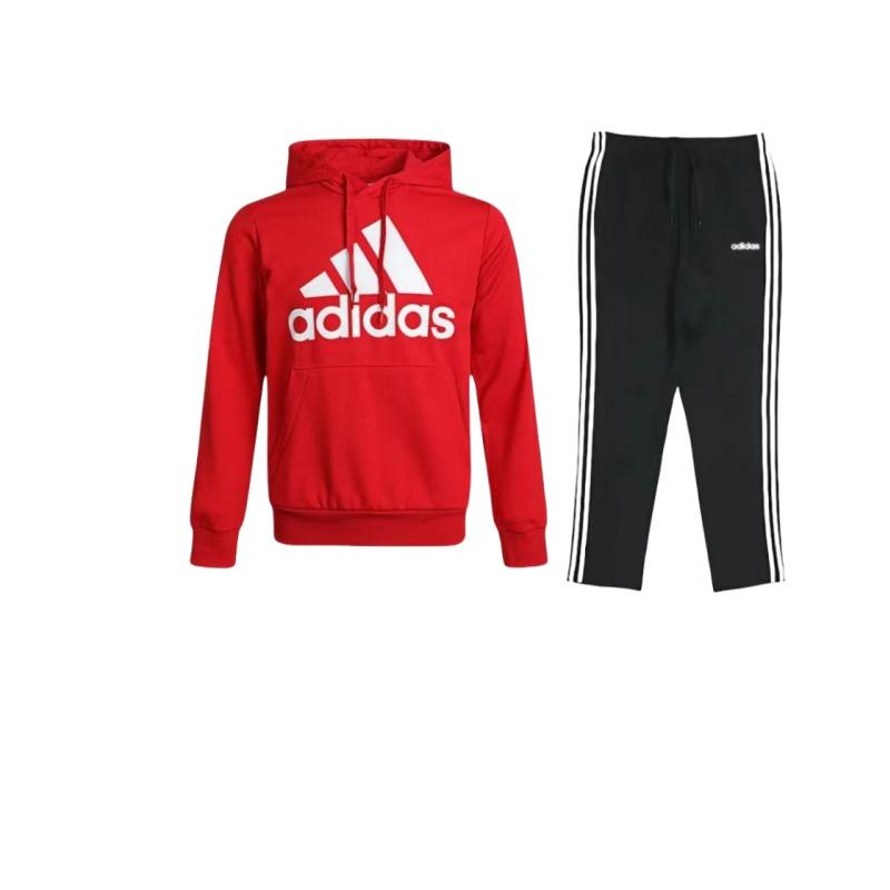 Adidas Logo Print Pullover Hoodie And Striped Long Pants Casual Sports Set Unisex Sports Set DU0456+-GV0249 S
Adidas Logo Print Pullover Hoodie And Striped Long Pants Casual Sports Set Unisex Sports Set DU0456+-GV0249 S