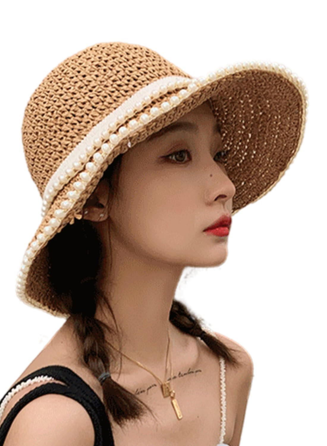 Канаэлун Плетеная макраме соломенная шляпа-ведро с жемчугом и бахромой Однотонная Один размер подходит идеально для и Солнце Солнце Де Голль с жемчужной отделкой, бахромой,
Канаэлун Плетеная макраме соломенная шляпа-ведро с жемчугом и бахромой Однотонная Один размер подходит идеально для и Солнце Солнце Де Голль с жемчужной отделкой, бахромой,