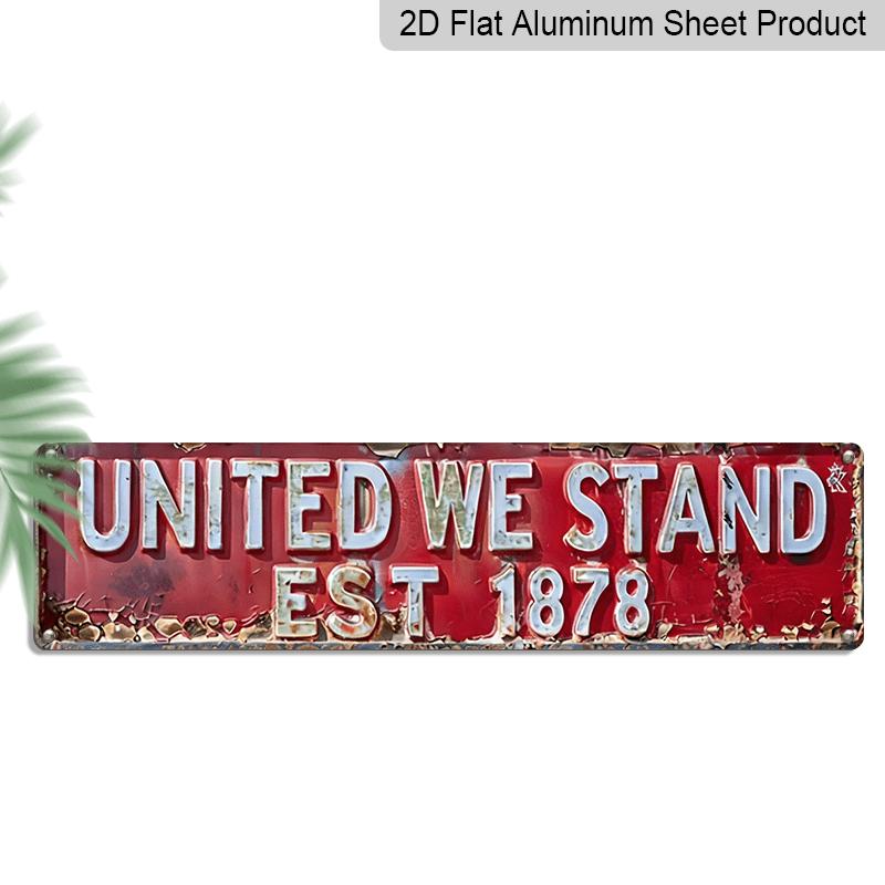 2D Flat, 1pc 15.7×3.94inch Vintage 1878 Wooden Wall Sign Suitable for Home, Bar, Cafe, for Man Cave - Artificial Decoration with United We Stand 40cm x 10cm
2D Flat, 1pc 15.7×3.94inch Vintage 1878 Wooden Wall Sign Suitable for Home, Bar, Cafe, for Man Cave - Artificial Decoration with United We Stand 40cm x 10cm