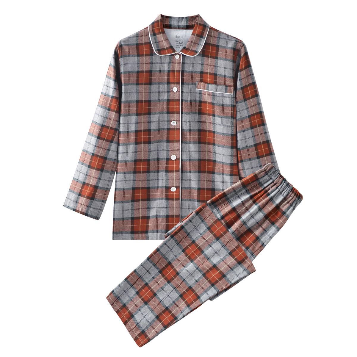 Good Quality Plaid Design Cotton Couple Sleepwear Clothes for Men s and Women s Home Clothing Set Simple Pattern Pajamas M
Good Quality Plaid Design Cotton Couple Sleepwear Clothes for Men s and Women s Home Clothing Set Simple Pattern Pajamas M