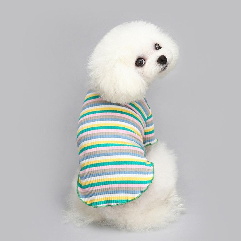 Stretchable Pet Long Sleeve Shirt Striped Design Dogs T-shirt Autumn Winter Season M
Stretchable Pet Long Sleeve Shirt Striped Design Dogs T-shirt Autumn Winter Season M