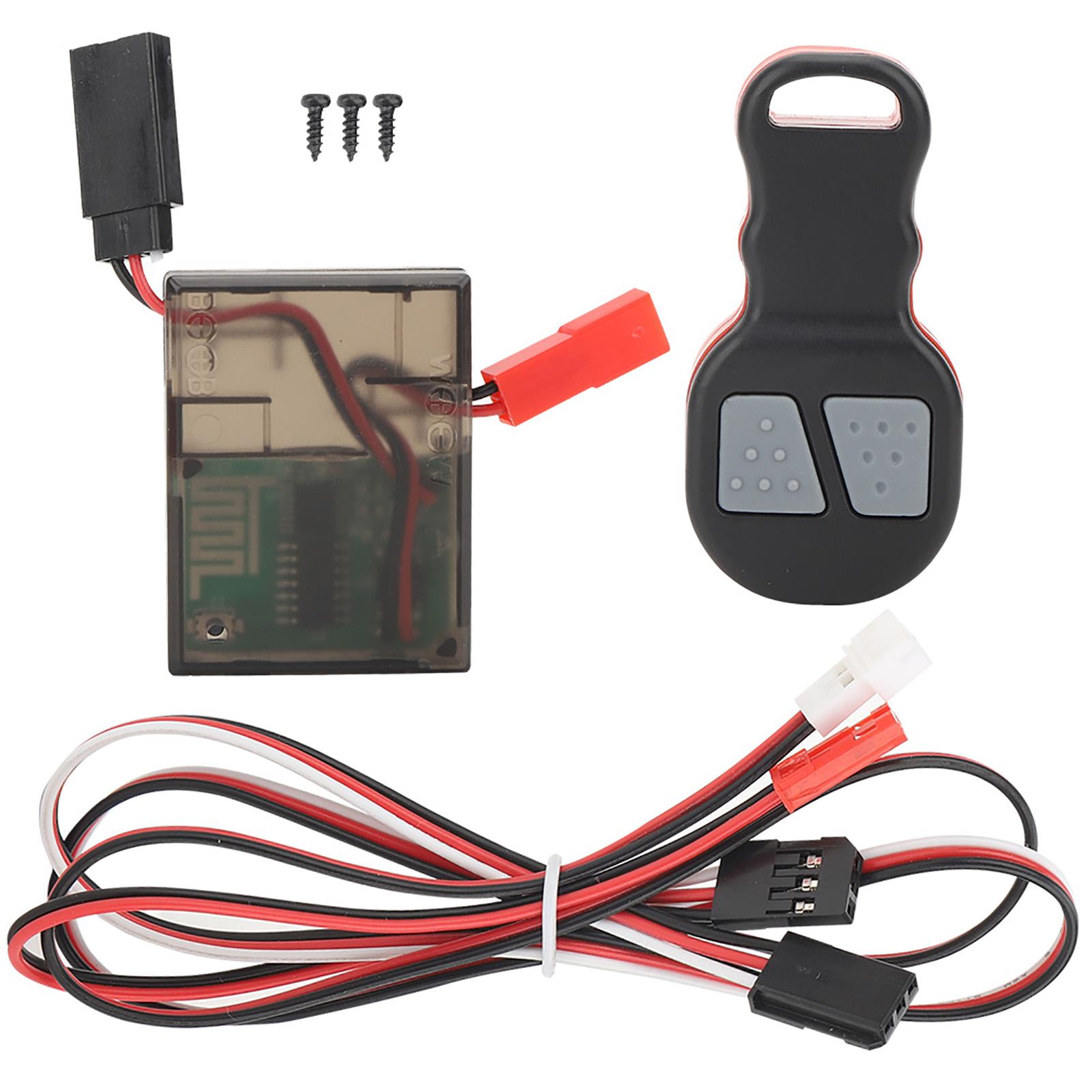 Car Universal Winch Wireless Remote Controller Receiver Kit Accessory for 1/10 RC Crawler
Car Universal Winch Wireless Remote Controller Receiver Kit Accessory for 1/10 RC Crawler