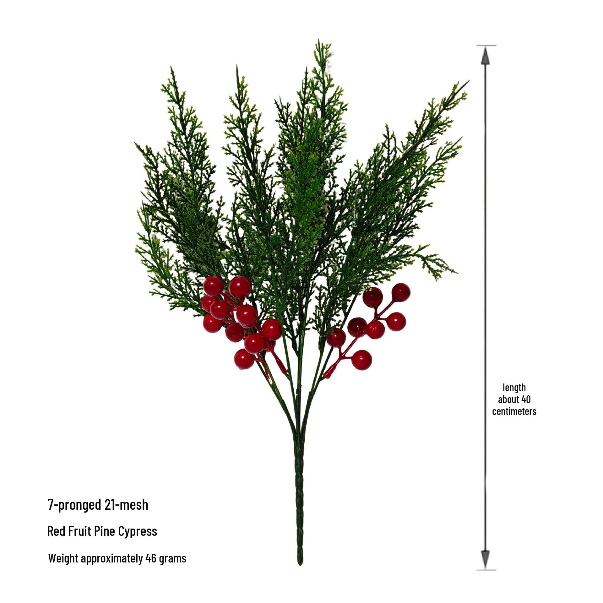 Artificial Pine & Red Berry Christmas Table Arrangement Decor
Artificial Pine & Red Berry Christmas Table Arrangement Decor