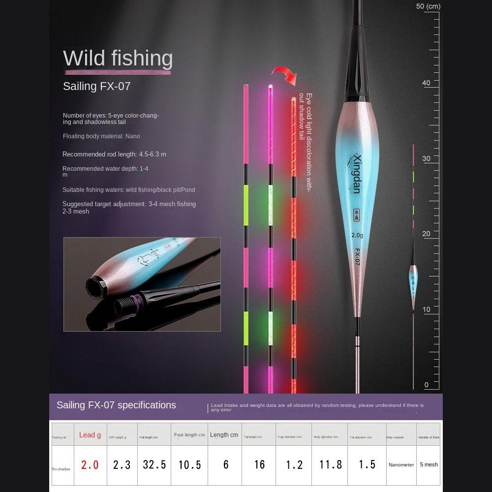 Electronic Bite Hook Color Changing Float Nano Color Changing Night Light Float Night Fishing 07 change color
Electronic Bite Hook Color Changing Float Nano Color Changing Night Light Float Night Fishing 07 change color