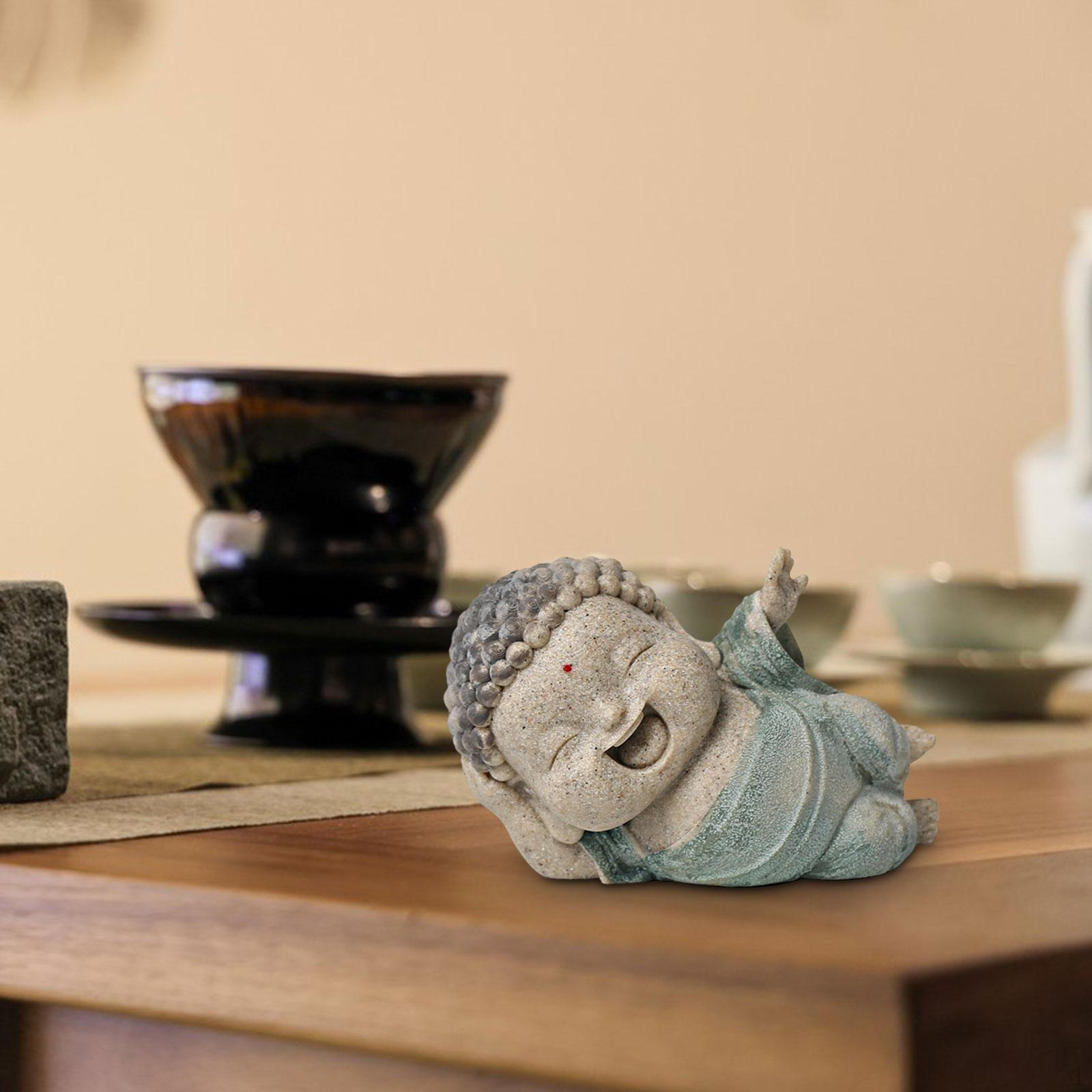 Статуя Будды Буддийская фигурка Украшение Настольная декоративная Фигурка фэн-шуй Декор Скульптура монаха
Статуя Будды Буддийская фигурка Украшение Настольная декоративная Фигурка фэн-шуй Декор Скульптура монаха