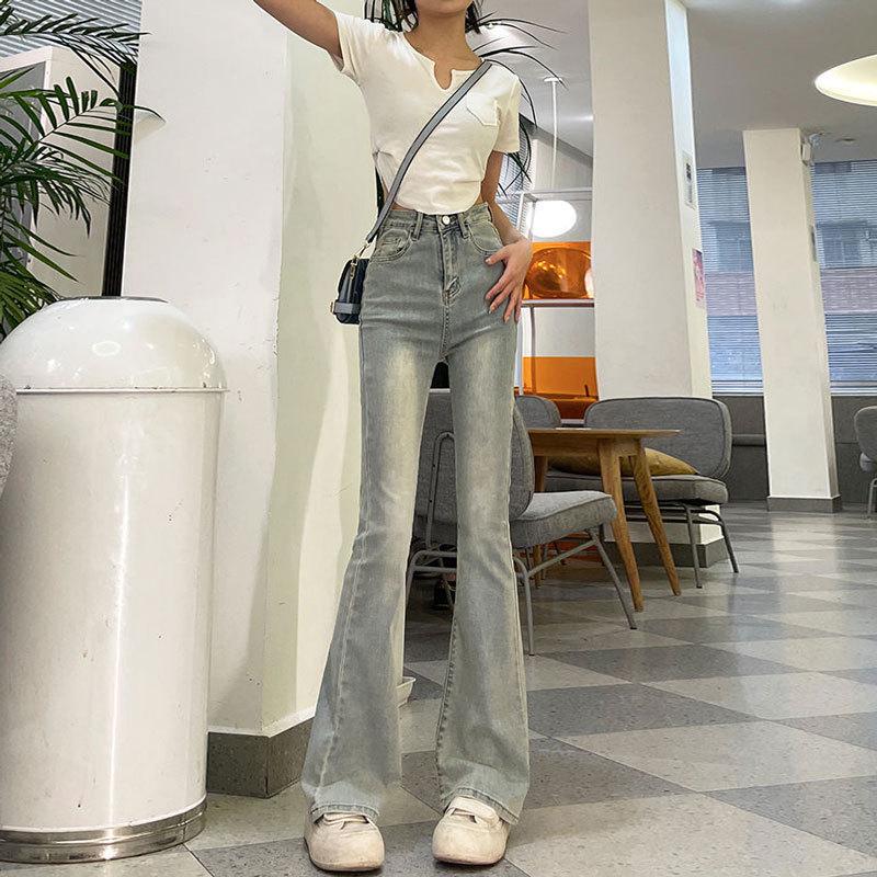 Women s High Waist Light Flare Jeans - Slim Fit Micro Flare, Elastic and Stylish for Spring & Autumn Large світло-синій колір
Women s High Waist Light Flare Jeans - Slim Fit Micro Flare, Elastic and Stylish for Spring & Autumn Large світло-синій колір
