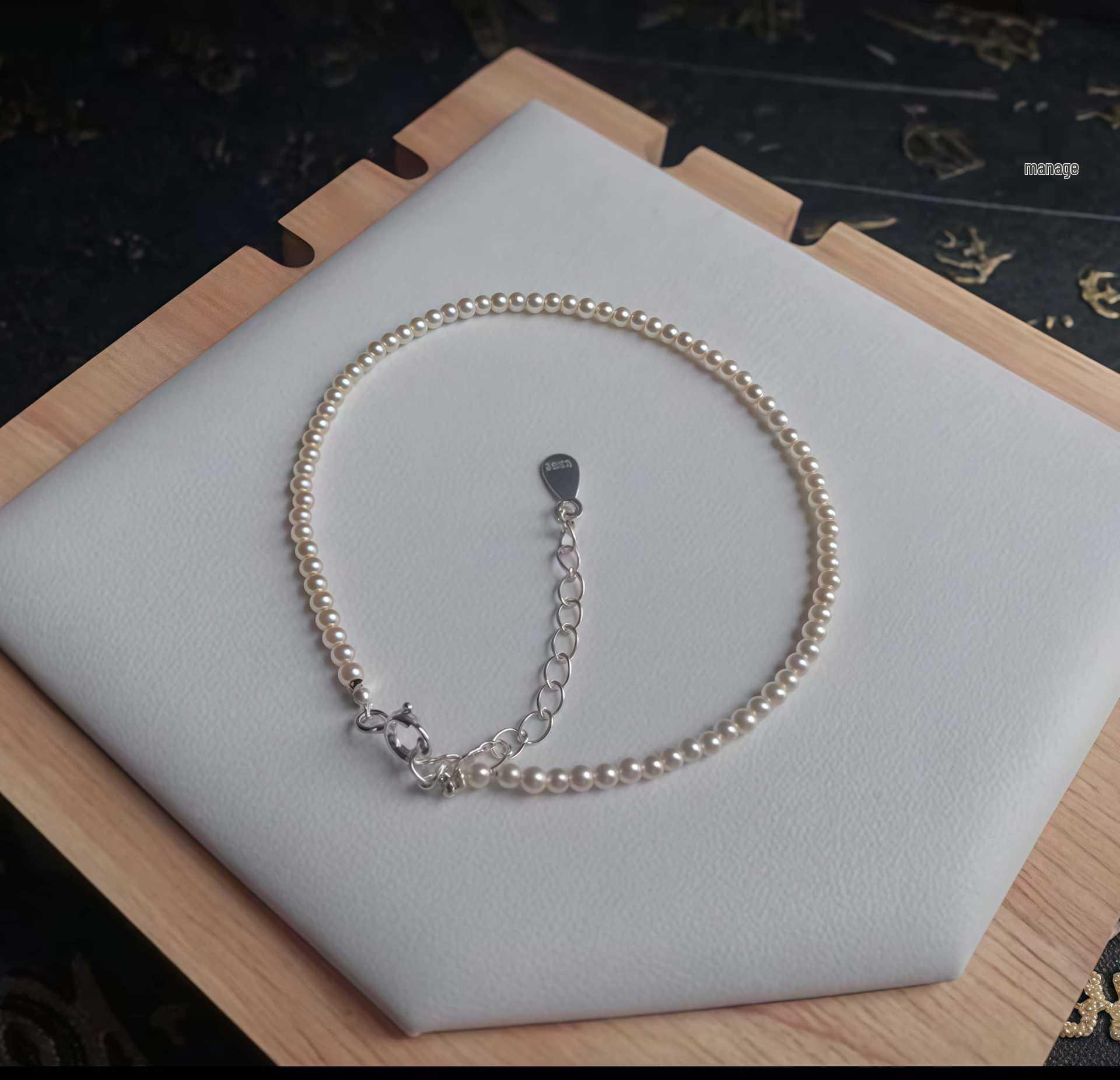 Французький Ретро Браслет з Перлами зі Стерлінгового Срібла S925: Високоякісний, простий, універсальний дизайн S925 Silver
Французький Ретро Браслет з Перлами зі Стерлінгового Срібла S925: Високоякісний, простий, універсальний дизайн S925 Silver