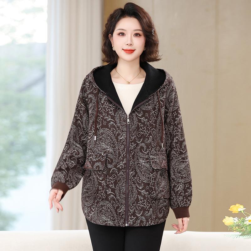 Women s Plus Size Casual Jacket: Spring/Autumn Fashion for Mid-Aged & Elderly - Stylish Top for Moms 3XL 141-155 jin какао кольору
Women s Plus Size Casual Jacket: Spring/Autumn Fashion for Mid-Aged & Elderly - Stylish Top for Moms 3XL 141-155 jin какао кольору