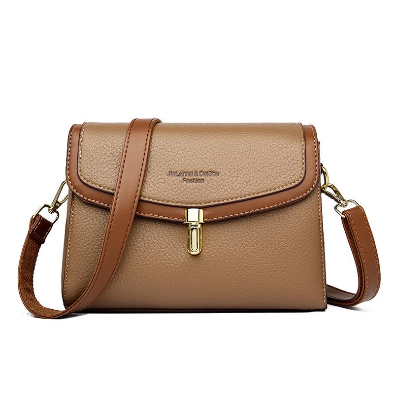 Bag women s bag 2025 new European and American fashion portable middle-aged mother bag versatile soft leather women s printed messenger bag коричневый
Bag women s bag 2025 new European and American fashion portable middle-aged mother bag versatile soft leather women s printed messenger bag коричневый