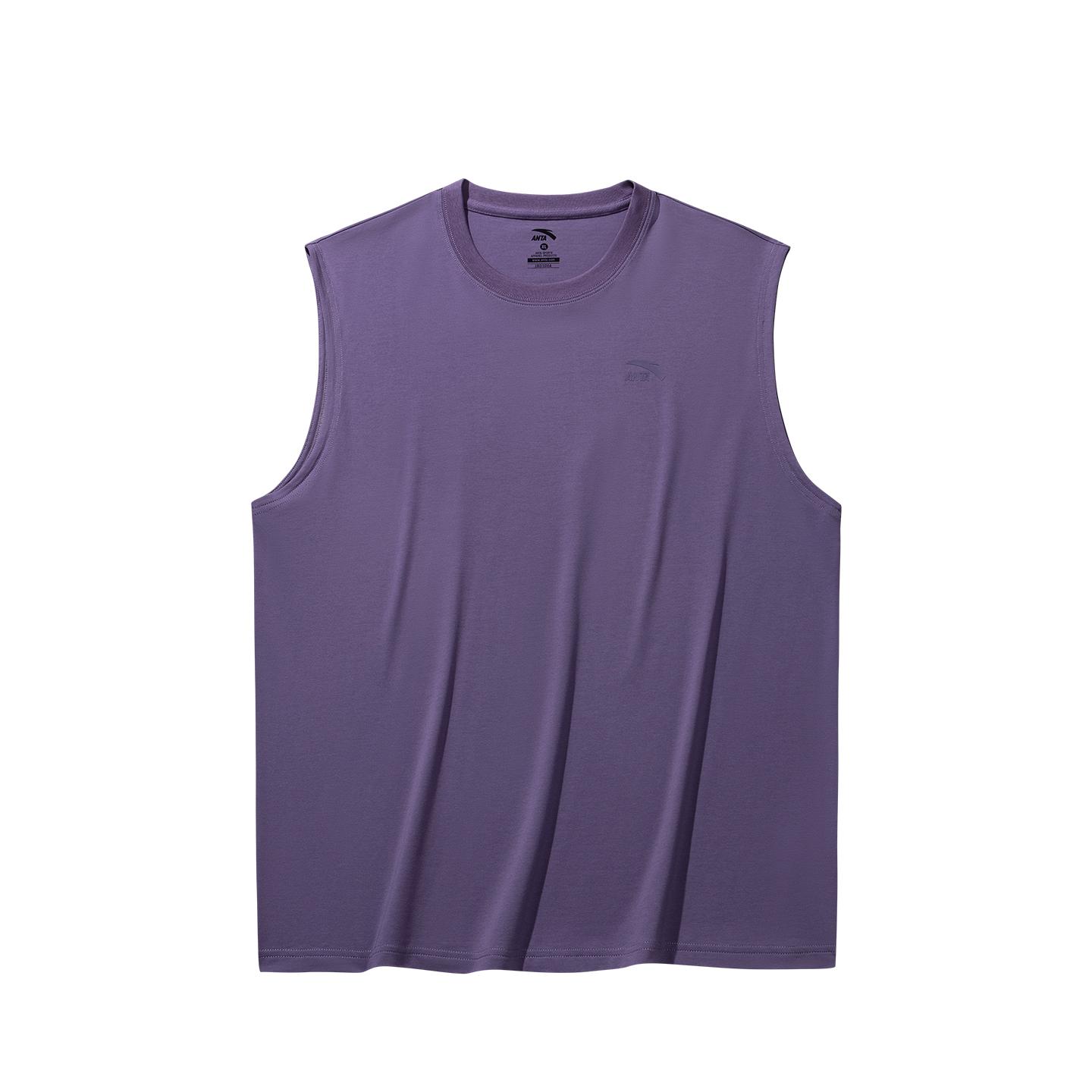 Anta Mens Loose Knit Summer Vest Men tops Crystal-Purple 952628115-4 S
Anta Mens Loose Knit Summer Vest Men tops Crystal-Purple 952628115-4 S