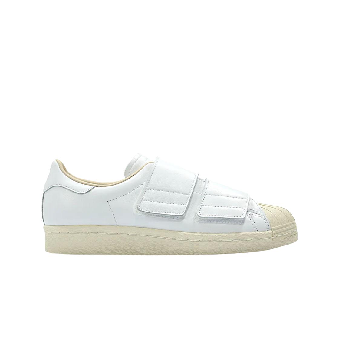 Adidas Superstar 80s CF Белые льняные женские кроссовки CQ2447