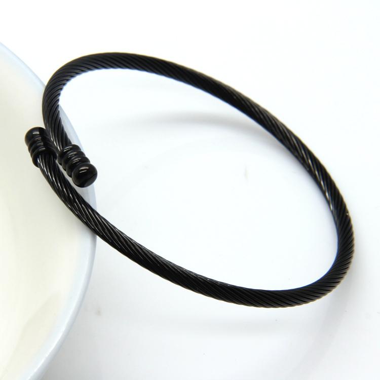 High Quality Stainless Steel Bangle Bracelet for Women and Men Drop Shipping Silver and Gold Fine Chain & Link Jewelry чорний
High Quality Stainless Steel Bangle Bracelet for Women and Men Drop Shipping Silver and Gold Fine Chain & Link Jewelry чорний