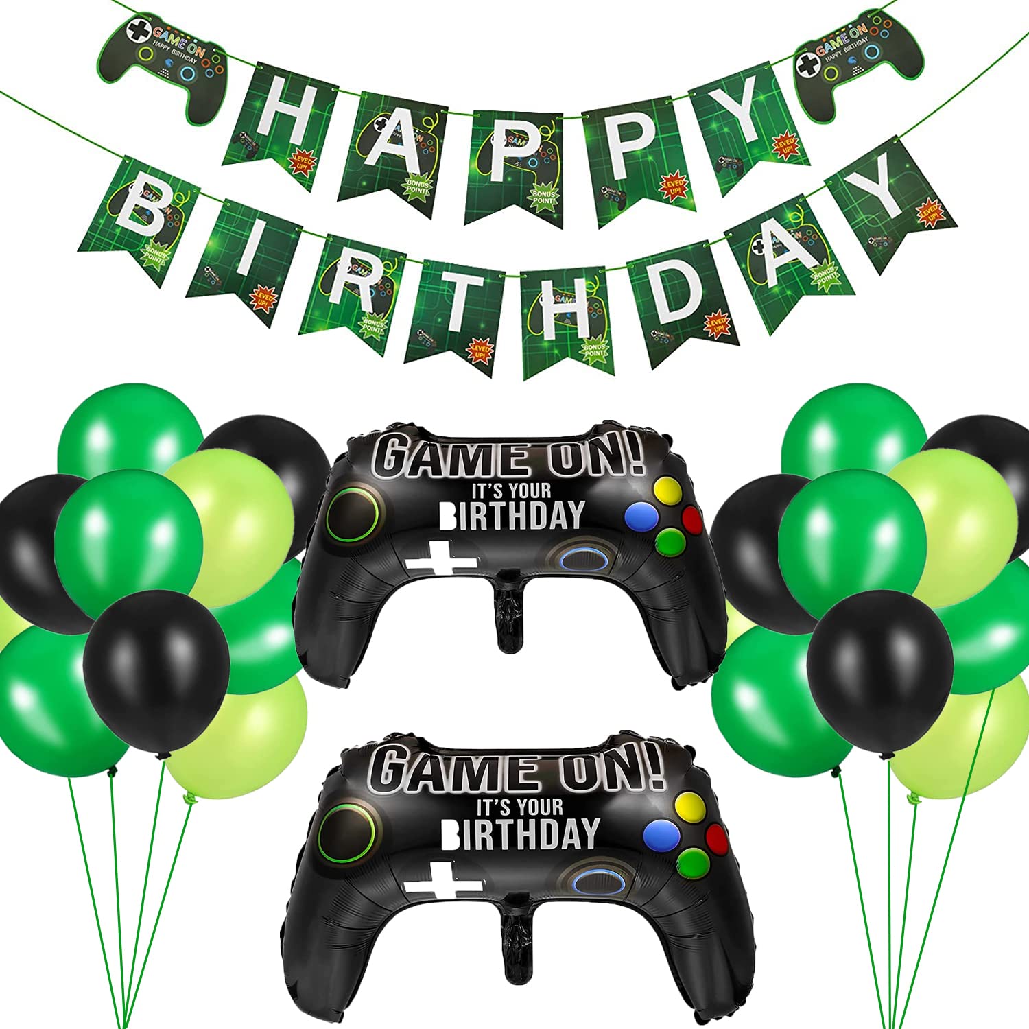 video game birthday party decoration Happy Birthday blue game party happy birthday Balloons, decorations, set, garland, banner, balloons, controller,
video game birthday party decoration Happy Birthday blue game party happy birthday Balloons, decorations, set, garland, banner, balloons, controller,
