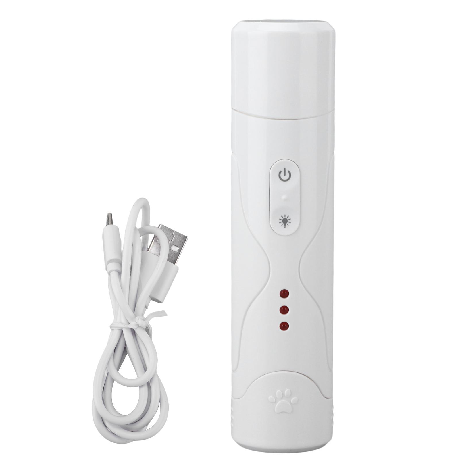 Pet Nail Polisher USB Charging Electric Dog Nail Grinder with LED Light for Small Medium Large Cats
Pet Nail Polisher USB Charging Electric Dog Nail Grinder with LED Light for Small Medium Large Cats