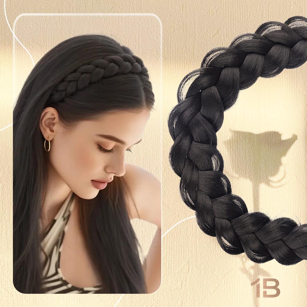 Braided Headband Made of Synthetic Hair, a Easy Hair Accessory for Women, Perfect for Halloween, Christmas Parties, And Cosplay 20 cm
Braided Headband Made of Synthetic Hair, a Easy Hair Accessory for Women, Perfect for Halloween, Christmas Parties, And Cosplay 20 cm