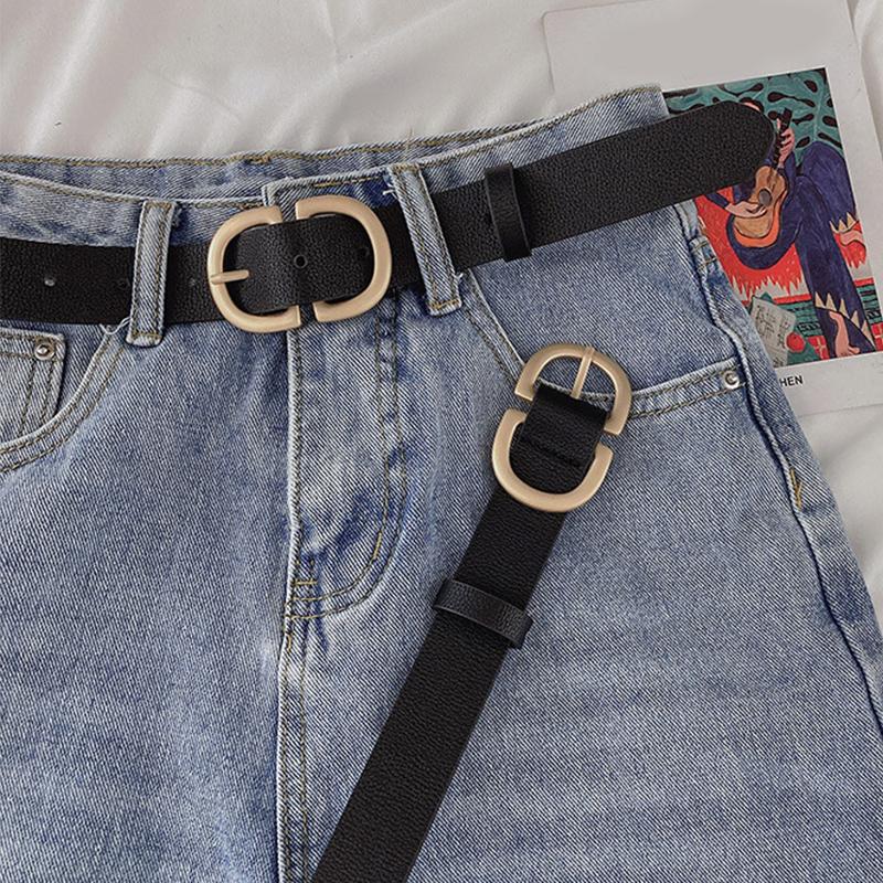 Women Black Belt Pin Buckle Metal Adjustable Belts Pu Leather Waistband Female Jeans Pants Accessories
Women Black Belt Pin Buckle Metal Adjustable Belts Pu Leather Waistband Female Jeans Pants Accessories