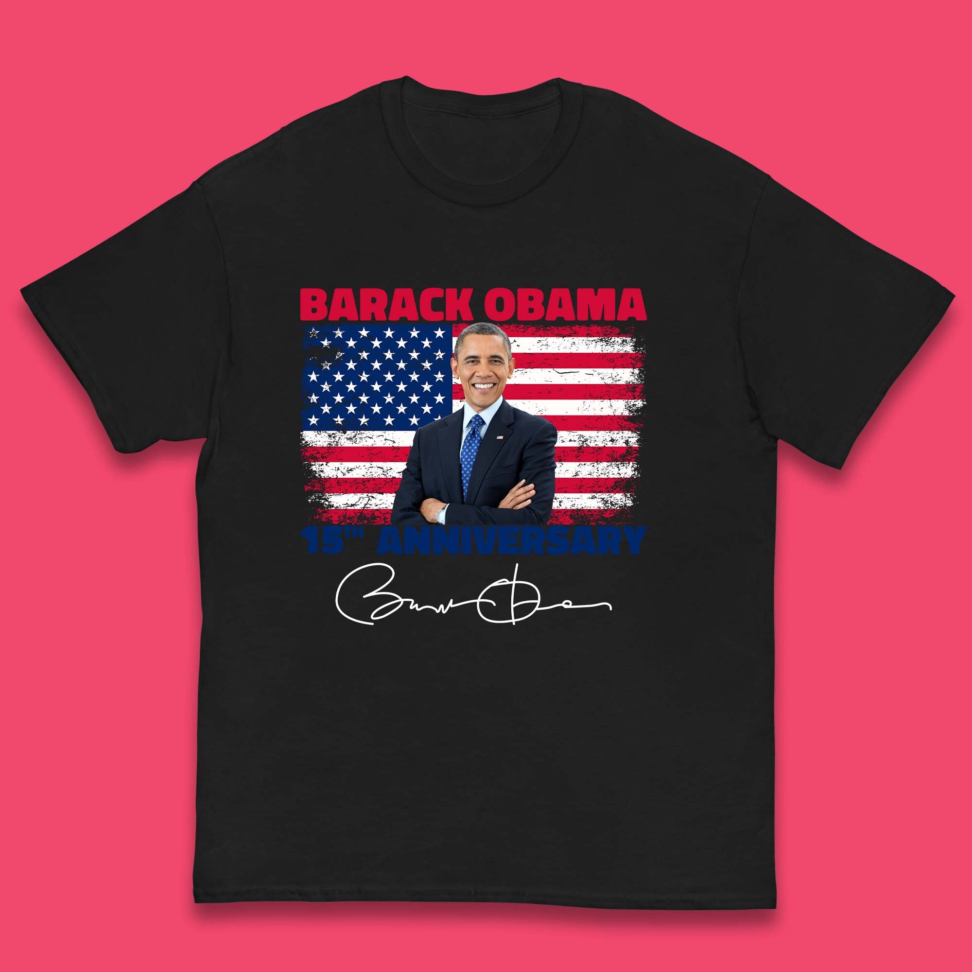 Barack Obama 15th Anniversary Kids T-Shirt 140
Barack Obama 15th Anniversary Kids T-Shirt 140