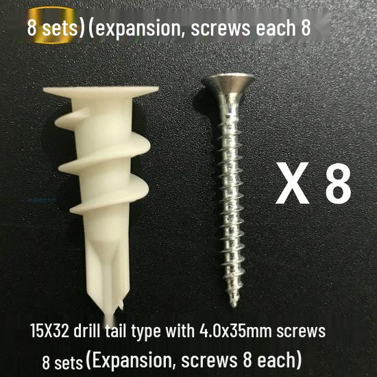 Nylon Screw-In Drywall Expansion Plug
Nylon Screw-In Drywall Expansion Plug