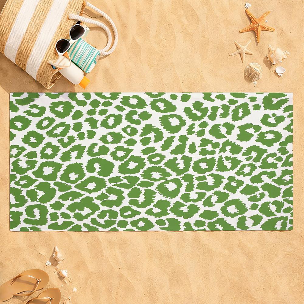 Pink White Leopard Print Towel Quick Dry Absorbent Beach Towel for Sports, Fitness, Swimming and Outdoor Activities W30*H60(CM)
Pink White Leopard Print Towel Quick Dry Absorbent Beach Towel for Sports, Fitness, Swimming and Outdoor Activities W30*H60(CM)