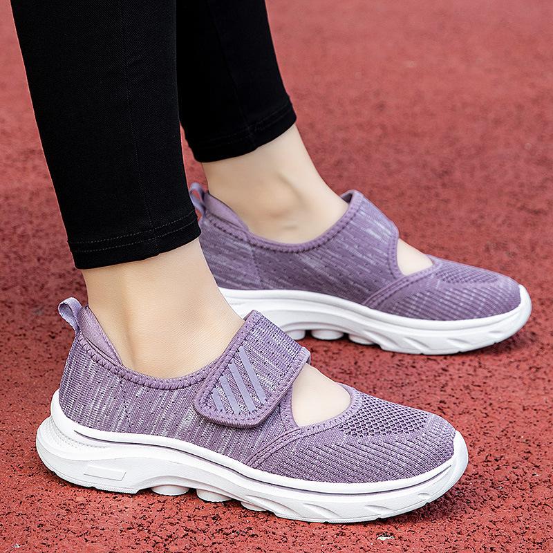 Autumn elderly shoes Velcro feet wide instep women s sports shoes middle-aged and elderly soft-soled breathable walking shoes large size 41
Autumn elderly shoes Velcro feet wide instep women s sports shoes middle-aged and elderly soft-soled breathable walking shoes large size 41