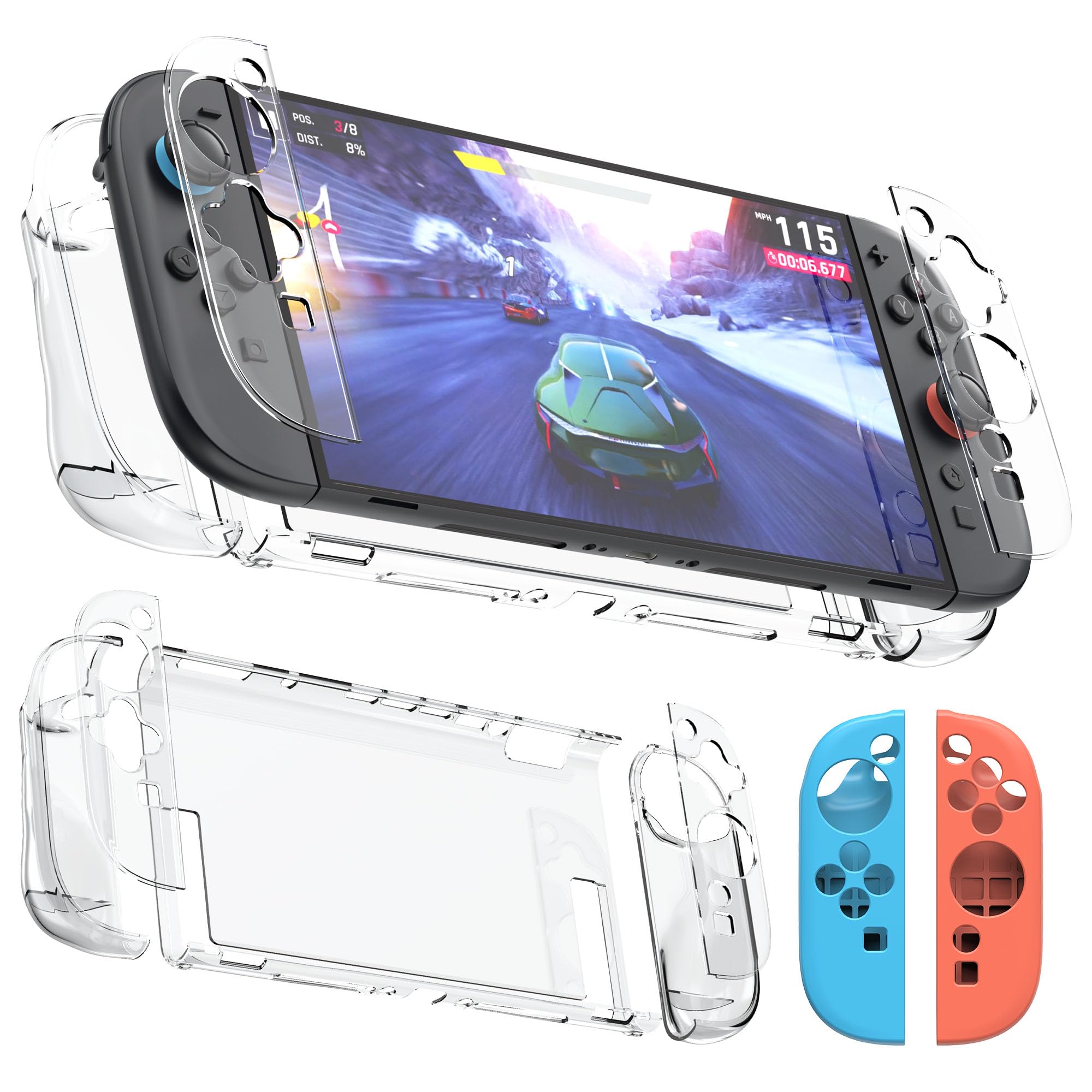Прозрачный чехол для док-станции Switch Switch 2 2 Защитный Воздушный Ультра Switch 2 2, Совместимый, Чехол для Joy-Con, Чехол, Прозрачный, Материал ТПУ+ПК, Посадка, Тонкий,
Прозрачный чехол для док-станции Switch Switch 2 2 Защитный Воздушный Ультра Switch 2 2, Совместимый, Чехол для Joy-Con, Чехол, Прозрачный, Материал ТПУ+ПК, Посадка, Тонкий,