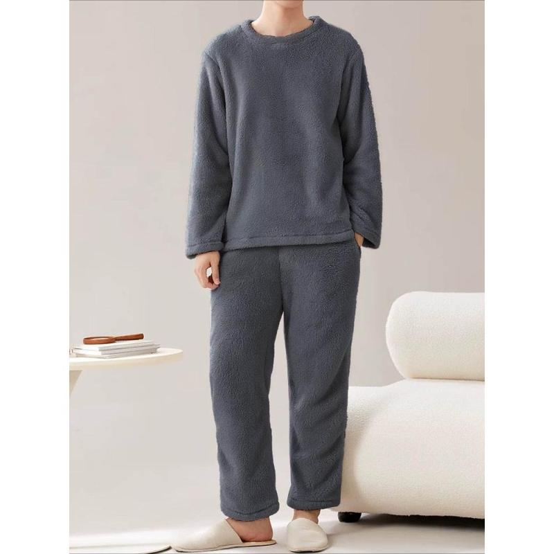 Men s Flannel Lounge Set (Top + Pants) XXL сірий
Men s Flannel Lounge Set (Top + Pants) XXL сірий