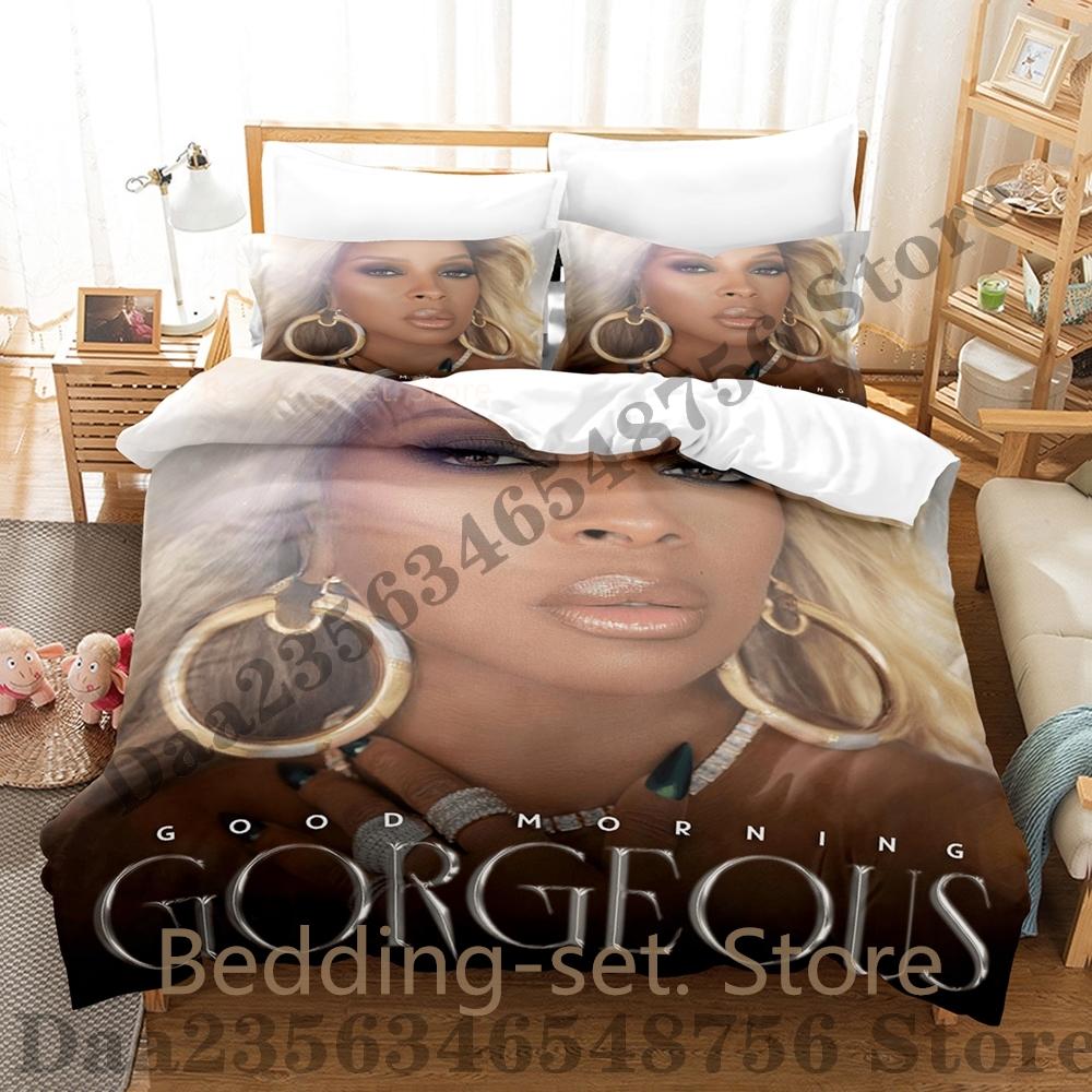 Mary J. Blige Beding Set Single Twin Ful Quen King-Sized Dimensionsd Dimensions Bed Linen Set Adult People Kid Bedrom Duvetcover Sets Game Anime Bed 100*200cm Single
Mary J. Blige Beding Set Single Twin Ful Quen King-Sized Dimensionsd Dimensions Bed Linen Set Adult People Kid Bedrom Duvetcover Sets Game Anime Bed 100*200cm Single