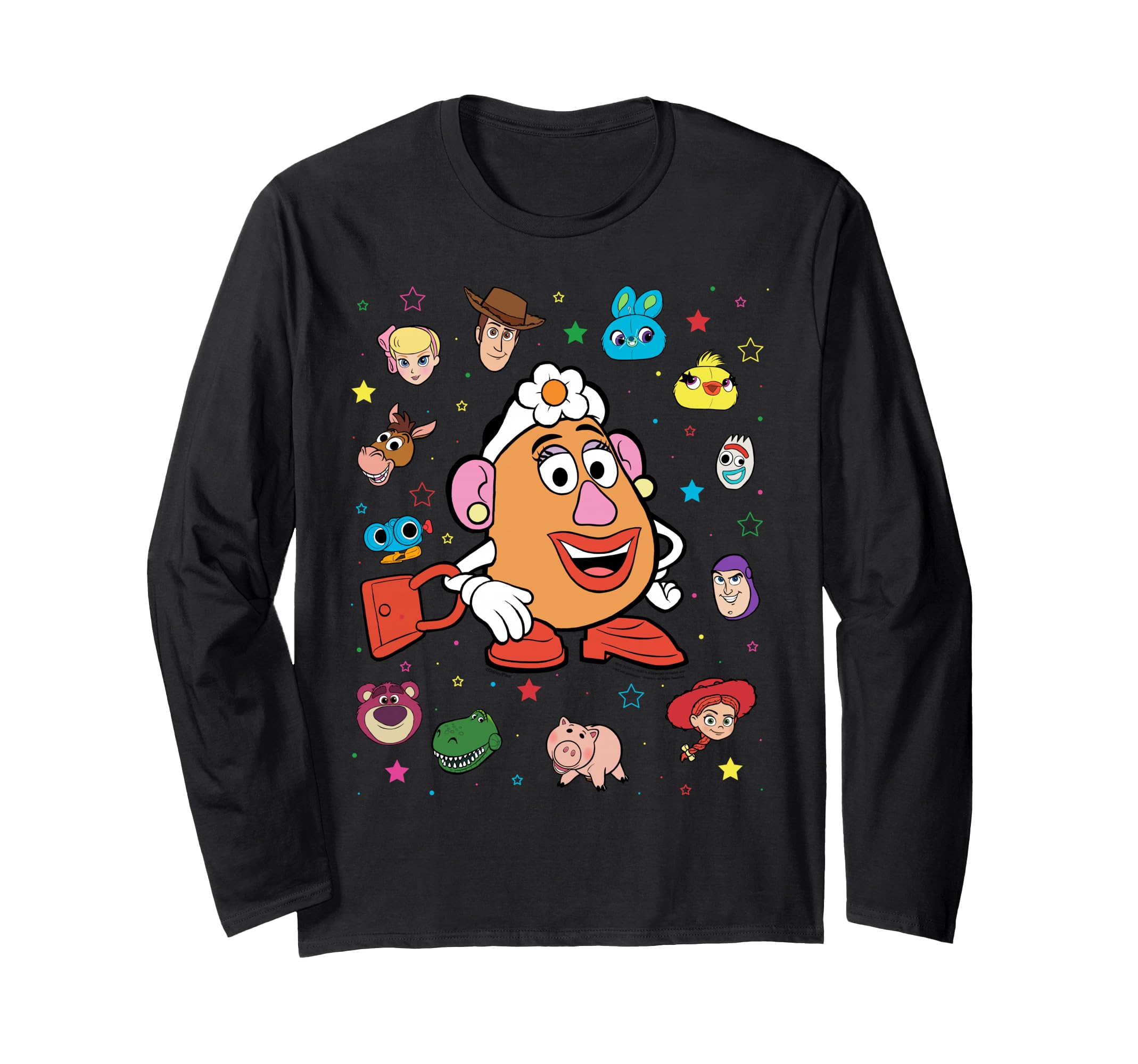 Disney Pixar Toy Story Mrs. Potato Head Costume Long-Sleeve T-Shirt
Disney Pixar Toy Story Mrs. Potato Head Costume Long-Sleeve T-Shirt