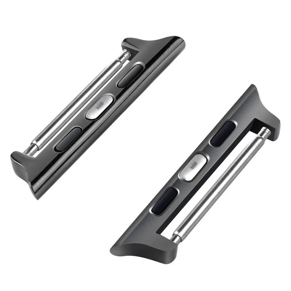 Stainless Steel Adapter Connector for apple Watch Ultra 49mm 45mm 41mm 44mm 42mm 40mm 38mm for iWatch 9 8 7 SE 6 5 4 3 2 1 24mm for 42 44 45 49 чорний
Stainless Steel Adapter Connector for apple Watch Ultra 49mm 45mm 41mm 44mm 42mm 40mm 38mm for iWatch 9 8 7 SE 6 5 4 3 2 1 24mm for 42 44 45 49 чорний