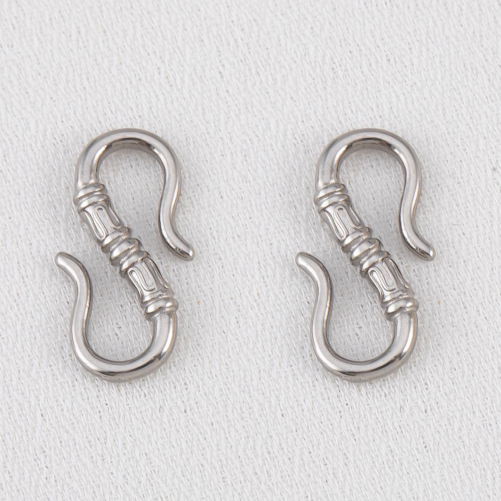 2pcs 5pcs Stainless Steel Clasp Connectors Jewerly Making DIY Clasp Hook Handmade Bracelet Necklace Jewelry Supplies Accessories 2pcs
2pcs 5pcs Stainless Steel Clasp Connectors Jewerly Making DIY Clasp Hook Handmade Bracelet Necklace Jewelry Supplies Accessories 2pcs