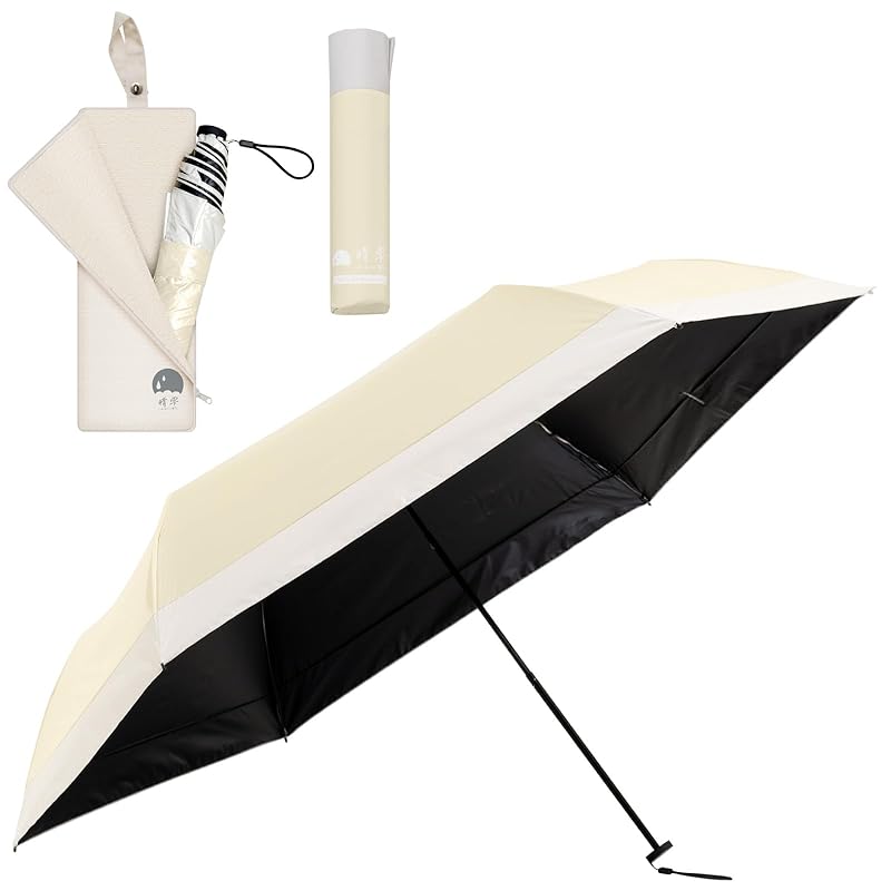 Hareshizuku folding umbrella parasol super lightweight 126g-145g hand-opening Completely blacked out UV cut 100 For both rain and shine folding
Hareshizuku folding umbrella parasol super lightweight 126g-145g hand-opening Completely blacked out UV cut 100 For both rain and shine folding