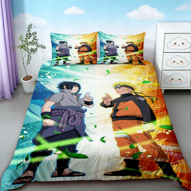 Duvet Cover 3PCS Uchiha Sasuke Kids Naruto Bedding Set Quilt Cover Pillowcase Uzumaki Double Size Bedroom Soft and comfortable 135x200cm
Duvet Cover 3PCS Uchiha Sasuke Kids Naruto Bedding Set Quilt Cover Pillowcase Uzumaki Double Size Bedroom Soft and comfortable 135x200cm