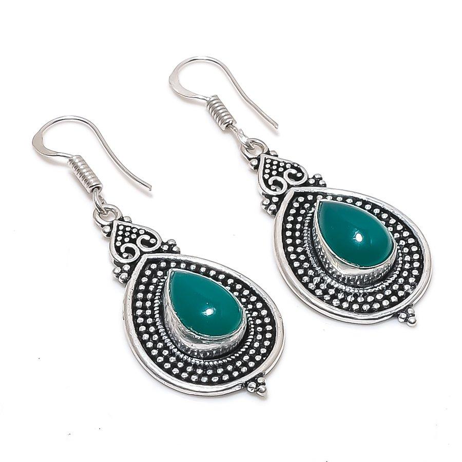 Натуральный зеленый оникс драгоценный камень 925 стерлинговое серебро ювелирное изделие серьга 2.01 I5C86
Натуральный зеленый оникс драгоценный камень 925 стерлинговое серебро ювелирное изделие серьга 2.01 I5C86