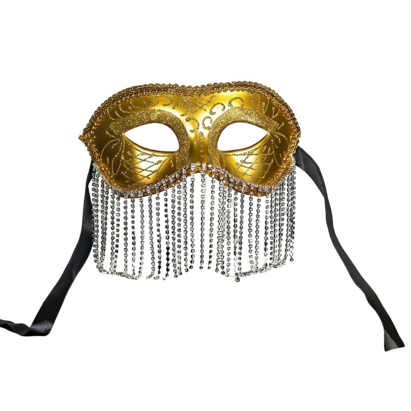 Venetians Mask Rhinestones Tassels Masquerades Mask Carnivals Mardi Gras Prom Mask Cosplay Party Mask Women Men золотий
Venetians Mask Rhinestones Tassels Masquerades Mask Carnivals Mardi Gras Prom Mask Cosplay Party Mask Women Men золотий