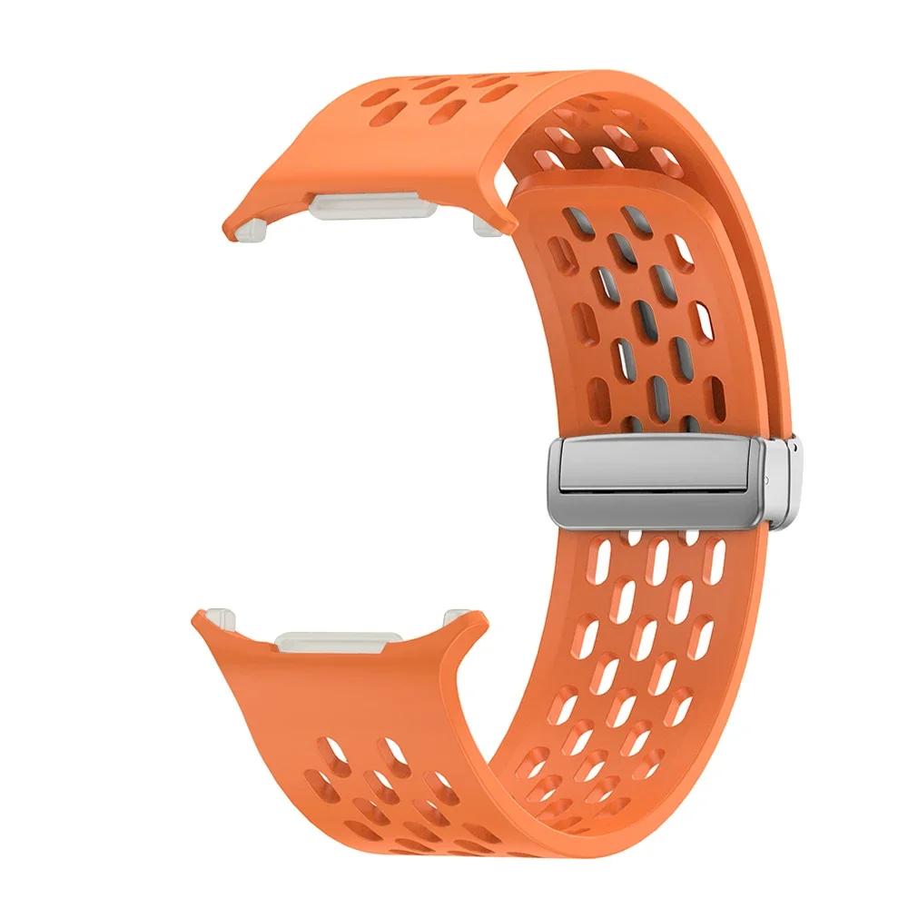Magnetic Silicone Strap for Samsung Galaxy Watch Ultra 47mm No Gaps Sport Band Correa Bracelet For Galaxy Ultra 47 mm Watchband For Watch Ultra 47MM
Magnetic Silicone Strap for Samsung Galaxy Watch Ultra 47mm No Gaps Sport Band Correa Bracelet For Galaxy Ultra 47 mm Watchband For Watch Ultra 47MM
