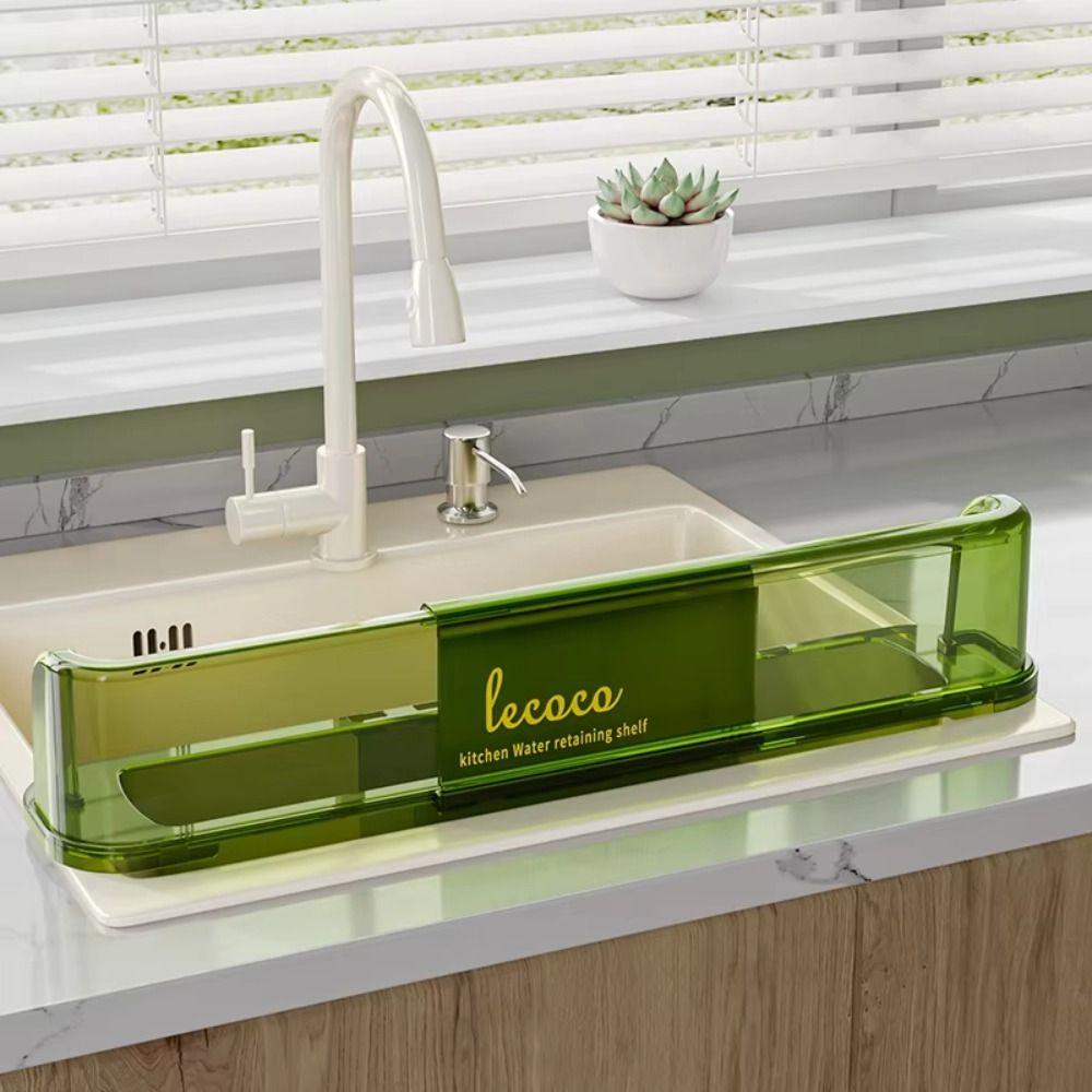 Heighten Sink Water Splash Guard Stretchable Household Sink Guard Vegetable and Dish Washing Tools прозорий
Heighten Sink Water Splash Guard Stretchable Household Sink Guard Vegetable and Dish Washing Tools прозорий