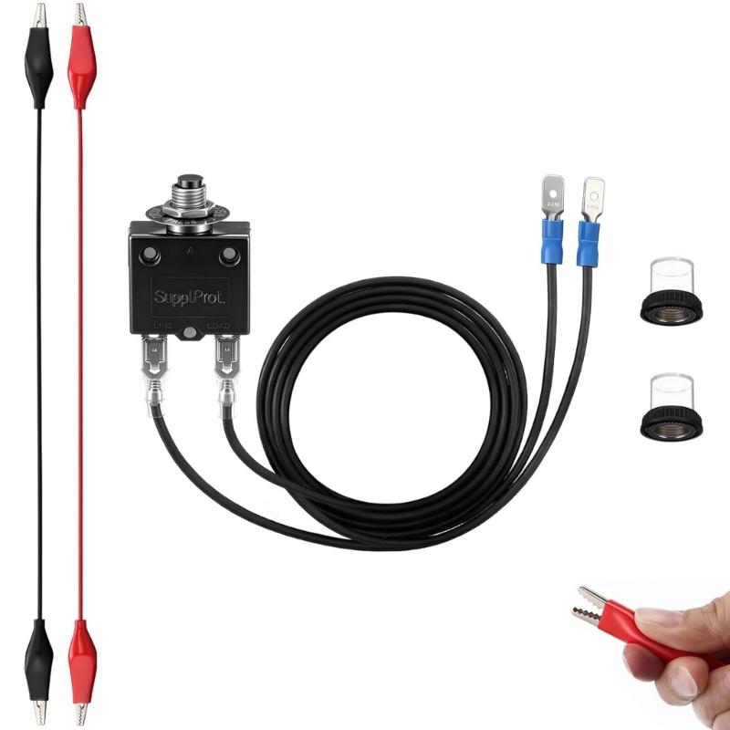 Reusable 3A 5A Auto Restoring Circuit Set Comes With 2 Testing Clamps For Secure Electrical Connection
Reusable 3A 5A Auto Restoring Circuit Set Comes With 2 Testing Clamps For Secure Electrical Connection