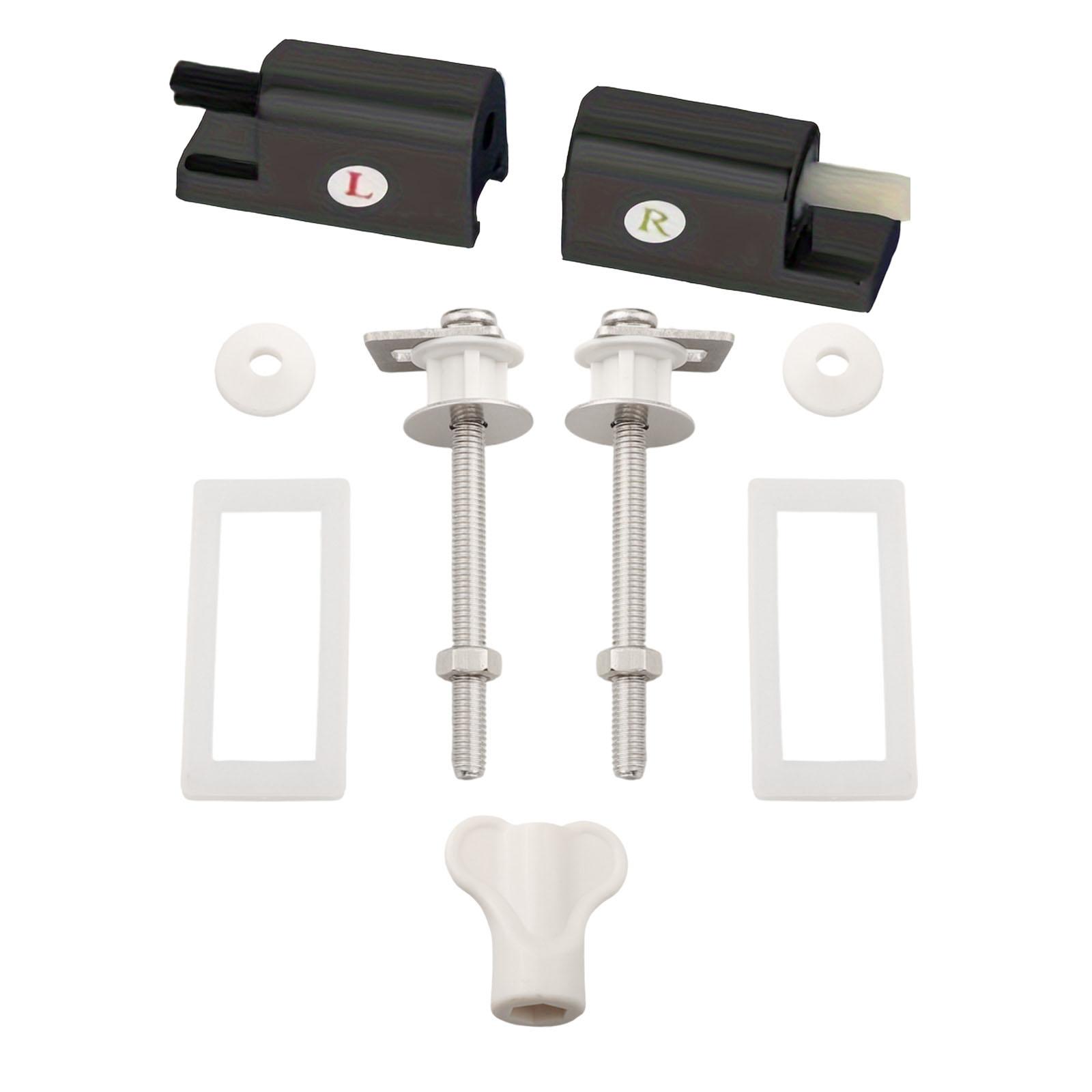 Toilet Seat Soft Close Hinge Replacement Kit For Installing Fixed Toilet Seat Automatic Closing Toilet Seat Attachment Toilet чорний
Toilet Seat Soft Close Hinge Replacement Kit For Installing Fixed Toilet Seat Automatic Closing Toilet Seat Attachment Toilet чорний