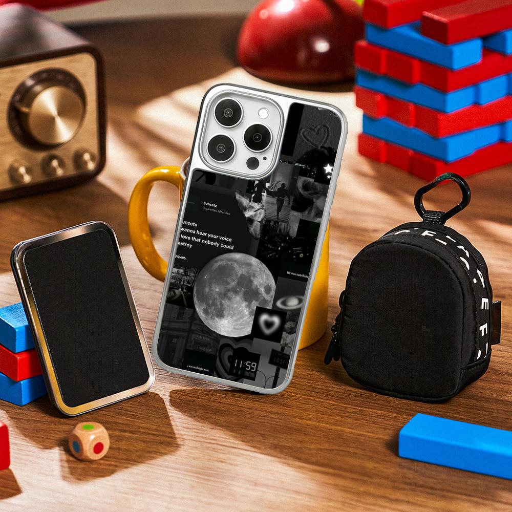Cool moon fashion poster pattern Phone Case for iPhone 16 15 14 13 12 11 Pro Max Sheepskin Silver-edged protective case iPhone15Pro
Cool moon fashion poster pattern Phone Case for iPhone 16 15 14 13 12 11 Pro Max Sheepskin Silver-edged protective case iPhone15Pro