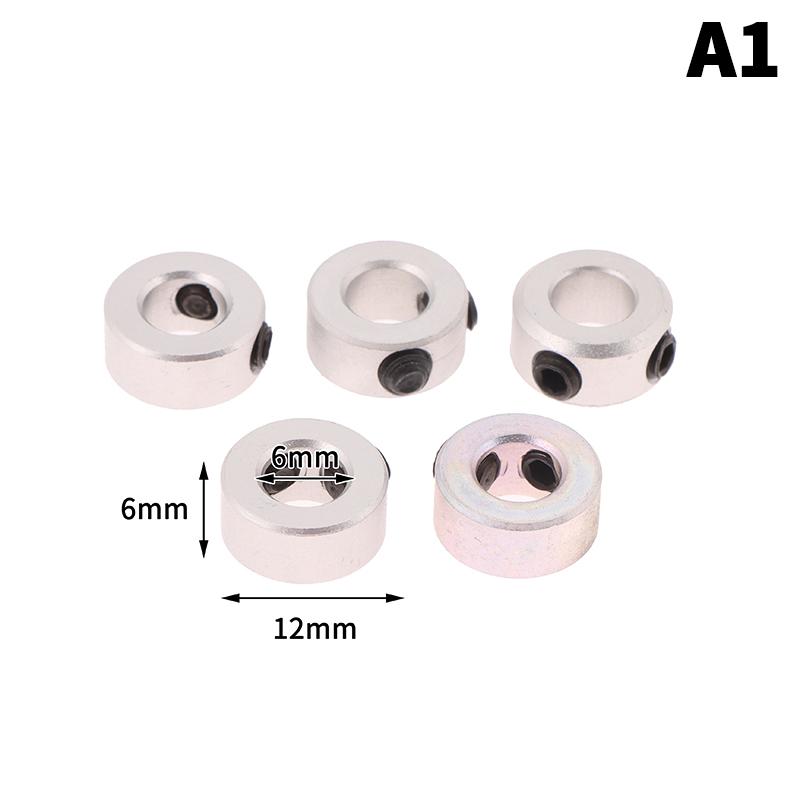 5Pcs Optical Axis Fixed Ring Open Type Fixed Ring Bearing Limit Locking Sleeve Aluminum Automatic Ring Positioning Shaft Slit 6x12x6
5Pcs Optical Axis Fixed Ring Open Type Fixed Ring Bearing Limit Locking Sleeve Aluminum Automatic Ring Positioning Shaft Slit 6x12x6