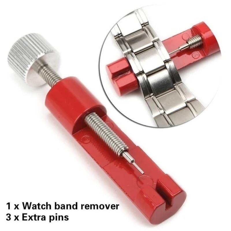 Professional Watch Band Link Pin Adjustable Metal Remover 3 Pins Repair Tool for DIY Screwdriver
Professional Watch Band Link Pin Adjustable Metal Remover 3 Pins Repair Tool for DIY Screwdriver
